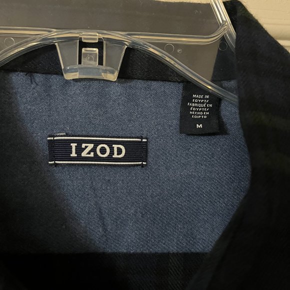 Men's IZOD Plaid Flannel - Picture 4 of 4